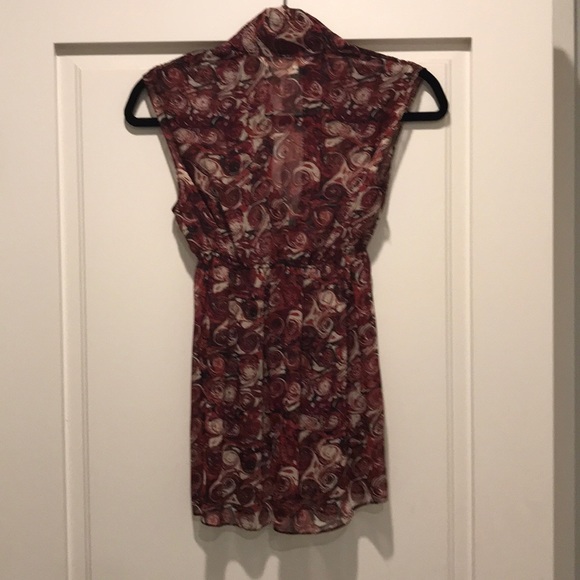 Max Studio Chiffon Top - Picture 3 of 3